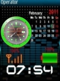 battery clock