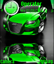 animated audi car