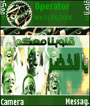 قلوبنا معكم يالاخضر