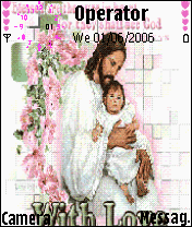 jesus with a child