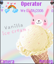 vanilla ice cream