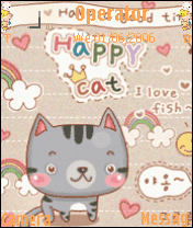 happy cat