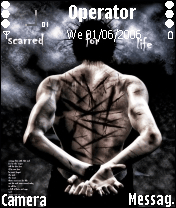 SCARED MAN