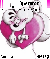 mouse in love