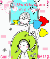 couple with ballons