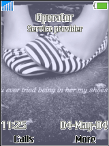 tried being in her shoes