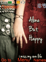 Alone But Happy