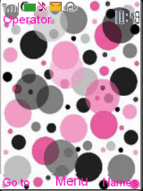 pink polka