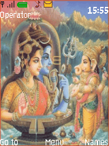 Shiv, Parvathi & Vignesha