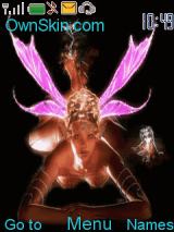 Animated Black Fairy (Nokia 6300)