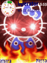 burning kitte