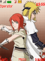 minato Namikaze y Kushina Uzumaki