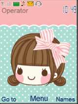 cute pink