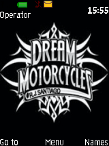 Dream motorcycle tribal design