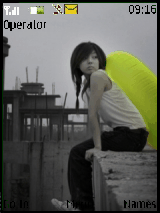 the girl