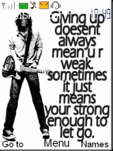 let go
