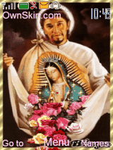 VIRGEN DE GUADALUPE Y JUAN DIEGO
