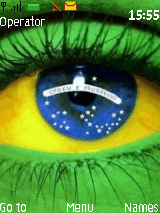 Brazilian Flag Eye