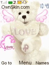 Animated Love Bear