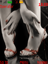 shoes red