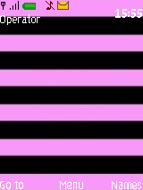 striking pink + black mood byby