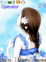 Girl In Blue