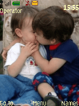 baby kiss