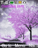 Animated Lilac snow
