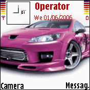 Pink car