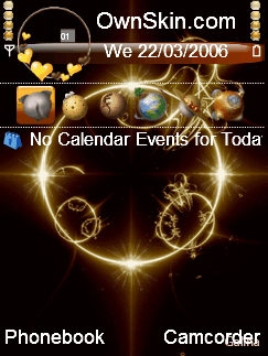 Abstract brown theme