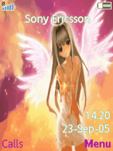 Angel with wings