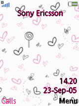 Heart . Hotpink &black