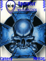 Blue Skull