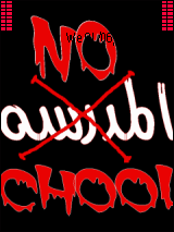 no school