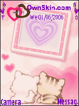cats in love