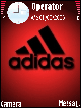 Red Adidas 