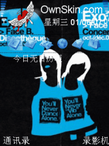 蓝色摇滚女生