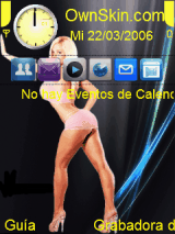 chica de rosa