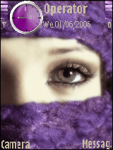 violet eye