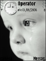 sad baby