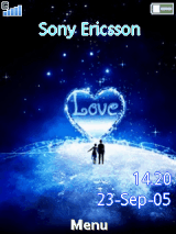 Blue Love Couple C902