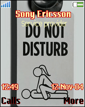 do not disturb