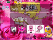 spongebob pink